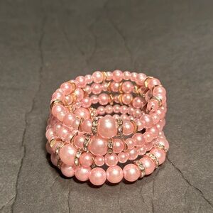 Custom Made By Tolee Dezigns Pink Memory Bracelet